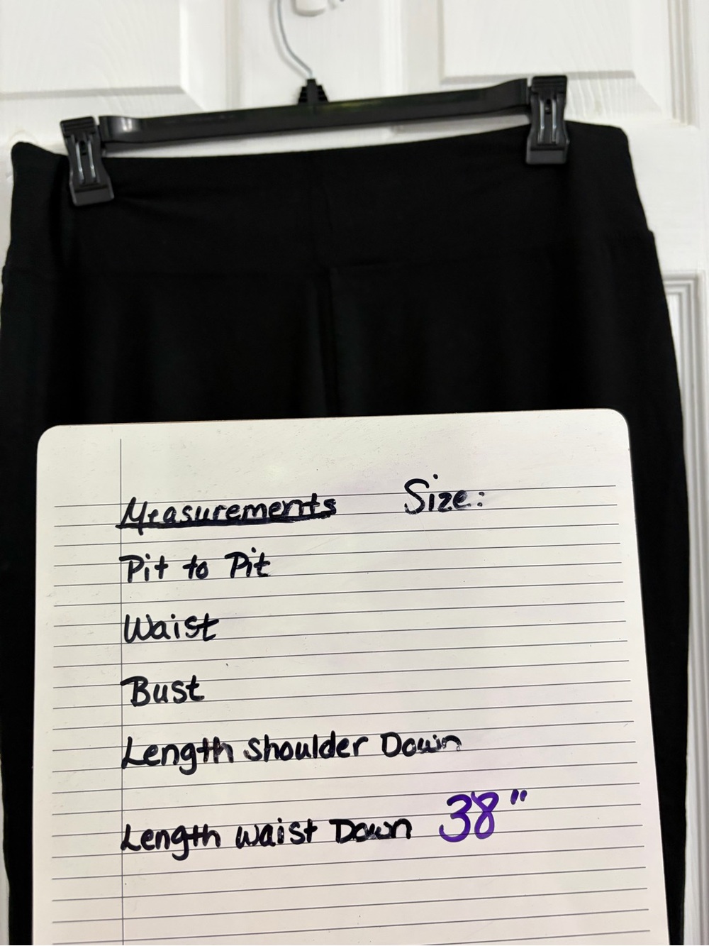 J. Jill Black Stretch Petite Pull-On Leggings. Size large. $10 - Picture 4 of 4